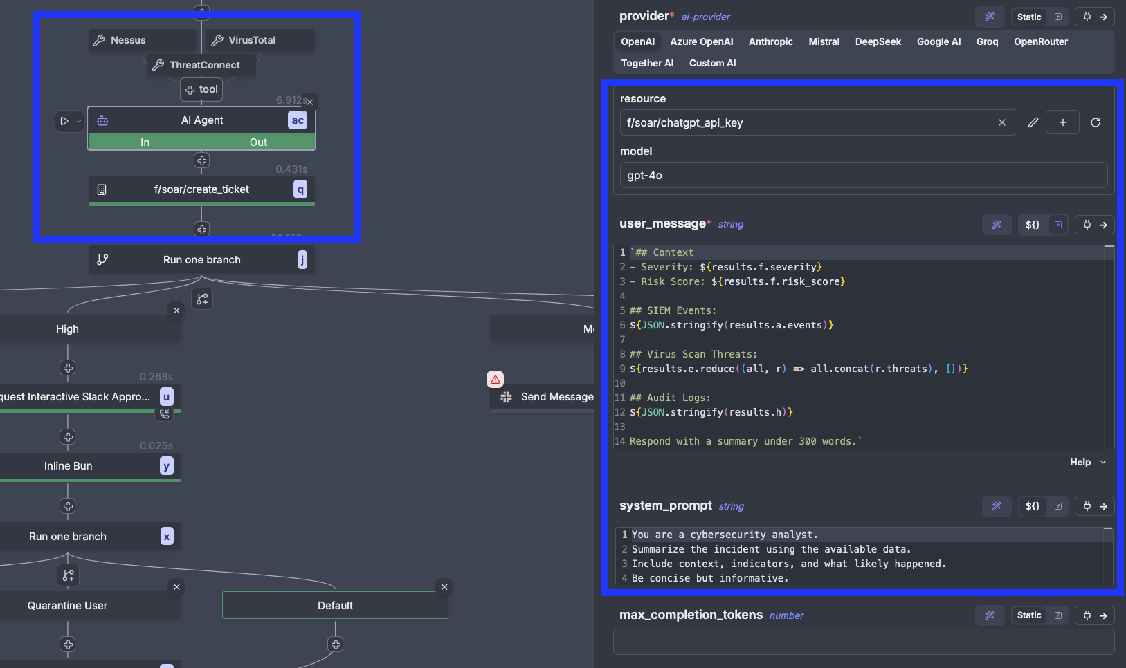 SOAR Incident Response Flow